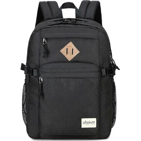 abshoo 29L Backpack for School College Bookbag Middle High School Backpacks Casual Daypack Travel Backpack (Red) in Kuwait