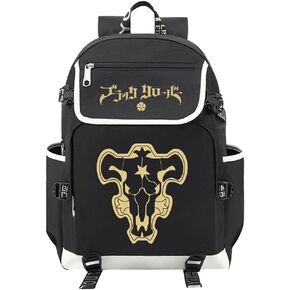 DIOMMELL Anime Backpack Canvas Capacity Backpack Laptop Backpack For Anime Lover