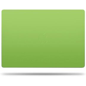 MightySkins Skin Compatible with Apple MacBook Air 15'' M2/M3 (2024) Full Wrap Kit - Solid Lime Green | Protective, Durable, and Unique Vinyl Decal wrap Cover | Easy to Apply | Made in The USA