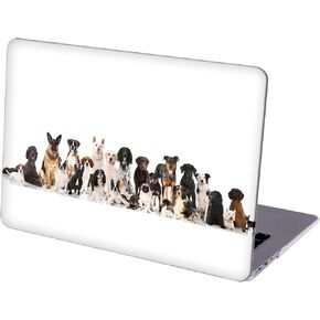 Case Compatible with MacBook Air 13 inch Retina Display with Touch ID, Hard Protective Shell with Keyboard Cover ( M1 A2337 A2179 A1932, 2018 2019 2020 Release) - Dogs Different Breeds-04