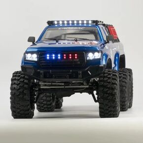 CROSSRC 6WD RC Off-Road Truck Pickup 1/10 6X6 AT6 Remote Control Electric Climbing Cars Rock Crawler 2Speed Gearbox Motor ESC Servo Light Hobby Grade Pickup