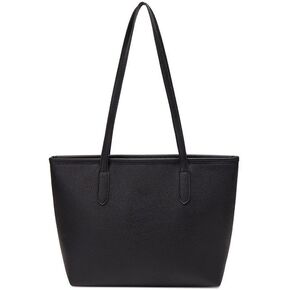 Large capacity PU leather shoulder bag for women