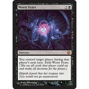 Magic The Gathering - Worst Fears (97/165) - Journey into Nyx