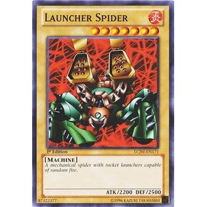 YU-GI-OH! - Launcher Spider (LCJW-EN171) - Legendary Collection 4: Joey's World - 1st Edition - Common