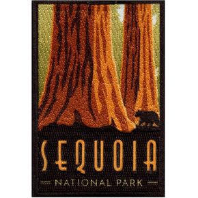 Sequoia National Park Patch General Sherman Tree Travel Embroidered Iron On