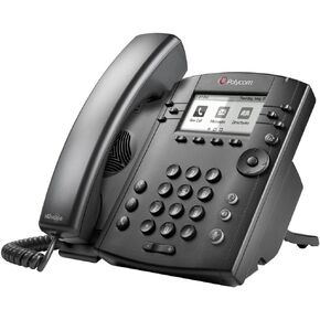 Polycom VVX 310 Business Media Phone (2200-46161-025) Power Supply Not Included - (Renewed)
