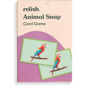 Relish Animal Snap Card Game, Dementia Games for Elderly, Alzheimer's Activities