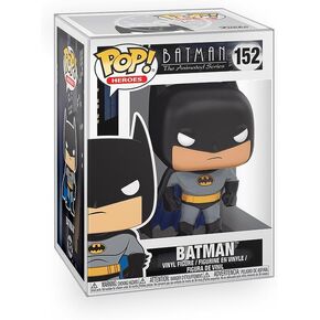 DC Comics Heroes: The Animated Series - Batman Vinyl Figure Collectibles Bundle with Compatible Funko Pop Box Protector