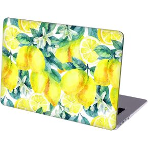 Compatible with MacBook Air 13 inch, Hard Shell Case with Keyboard Cover and Screen Protector (A1369 A1466, 2010-2017 Release) - Lemons MD4851