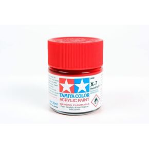 TAMIYA Acrylic X-7 Gloss Red 23ml TAM81007