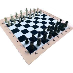 Chess Travel Set Portable Ultra Thin Folding Board Game: Youth Gift Family Game Children's Logical Thinking Training Adult Education Toys Puzzle Chess Mini Ajedrez