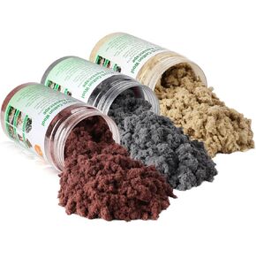 Cotton Wool for Aquascape- Gap Filler Cotton for Rocks & Wood | Aquarium Safe Bonding Material | Secure Adhesive Helper (Brownish red(Driftwood Color))