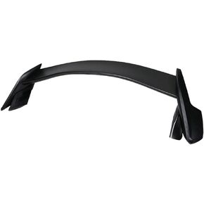 10Th Fk7 Fk4 4Dr Rear Trunk Spoiler Wing ABS Mounting Hardware for Honda for Civic EX-L 2017-2020 & EX/LX/Sport/Type R 2017-2021 Unpainted Black Unfinished FZ- HC175CTR-a