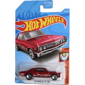 Hot Wheels '67 Chevelle SS 396, Muscle Mania 7/10 [red] - Chevelle SS