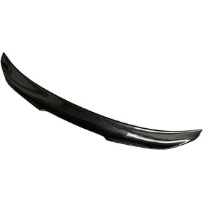 PSM Style Carbon Fiber Primer Black Color Spoiler Compatible for BMW 2 Series F22 F87 M2 2014-2019 M235i M240i 218i 220i 228i(Real Carbon Fiber)