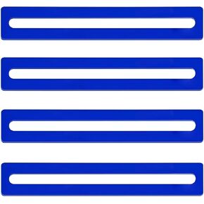 4 PCS Mahjong Line Finder, Mahjong Card Line Guide, Mahjong Line Reader, Mahjong Rules Helper, Mahjong Accessories and Gifts for Players