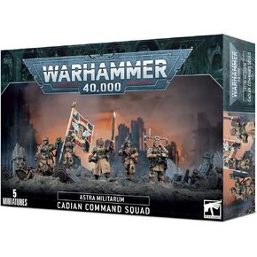 Games Workshop Warhammer 40k - Astra Militarum Cadian Command Squad (2023)