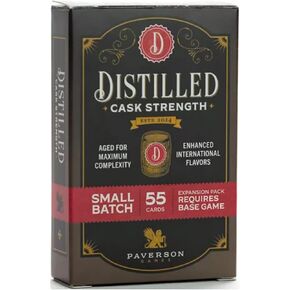 Distilled: Cask Strength - 55 Card Mini Expansion, Spiritied Strategy Board Game, New Upgrades & Flavors, Ages 14+, 1-5 Players