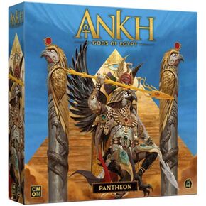 Ankh Gods of Egypt Board Game Pantheon EXPANSION - Expand Your Divine Dominion, Strategy Game for Kids and Adults, Ages 14+, 2-5 Players, 90 Minute Playtime, Made by CMON