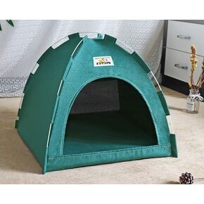 Cat Houses/Bed for Indoor Cats Outdoor Pet Supplies, Pop Up Waterproof Cat Tent Foldable House No Assemble Cat Nest Cave,Tent for Cat, Small Dogs and Bunny (Gray, Medium)