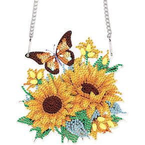 Duck Animal Diamond Painting Hanging Kit – DIY Acrylic 5D Special Shaped Diamond Art Pendant Ornament Board for Wall, Door Garden Decoration, Handmade Craft Kit Gift for Adults and Beginners