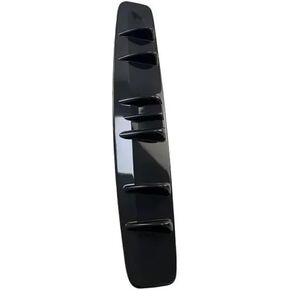 Car Bumper Rear 7 fins Compatible for Beetle 2000-2019 Diffuser Fin Bumper Lip Splitter Spoiler Chassis Deflector Lip Kit Carbon Black(Small)