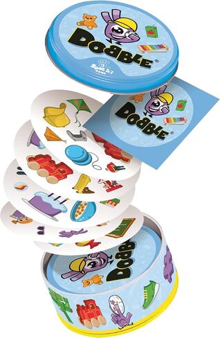 asmodee | dobble الأطفال | لعبة بطاقة | الأعمار 6+ | 2-8 لاعبين | 15 دقيقة وقت اللعب in Saudi Arabia