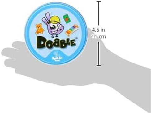 asmodee | dobble الأطفال | لعبة بطاقة | الأعمار 6+ | 2-8 لاعبين | 15 دقيقة وقت اللعب in Saudi Arabia