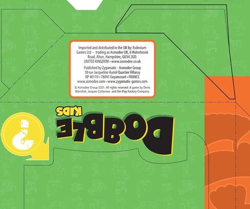 asmodee | dobble الأطفال | لعبة بطاقة | الأعمار 6+ | 2-8 لاعبين | 15 دقيقة وقت اللعب in Saudi Arabia
