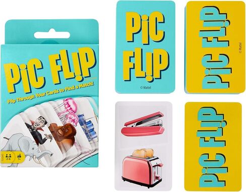 Pic Flip Playing Card Game for 2-6 Players in Saudi Arabia