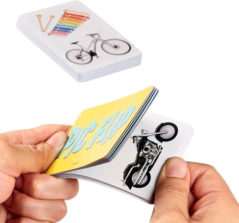 Pic Flip Playing Card Game for 2-6 Players in Saudi Arabia