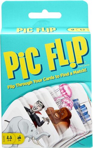 Pic Flip Playing Card Game for 2-6 Players in Saudi Arabia
