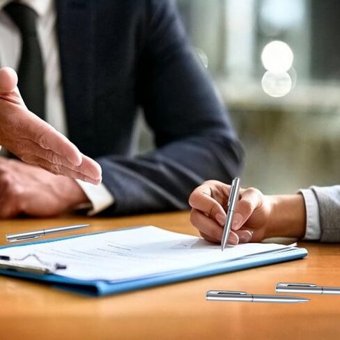 100 Pcs Small Ballpoint Pens, 4 Inch Mini Pens Bulk, for Pocket Notebooks and Notepads, Black Ink (Silver) in Kuwait