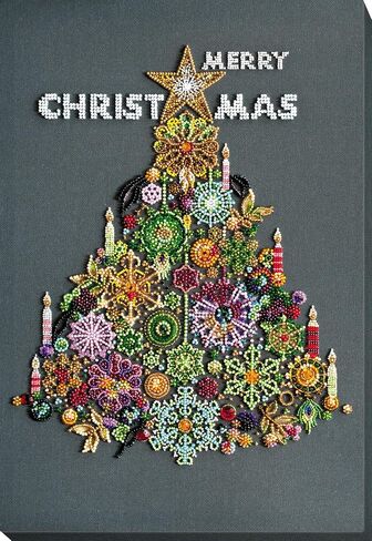 Wizardi Abris Art Bead Embroidery Kit - Golden Lights AB-787 in Saudi Arabia