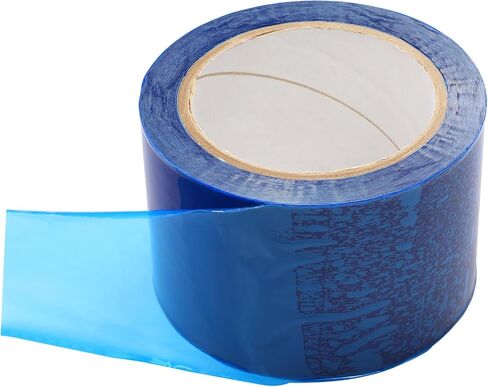 TCT-MOTORPARTS 2PCS Surface Protective Removable Scratch Film Tape Roll Blue 2.36 inch x 328 ft Blue in Kuwait