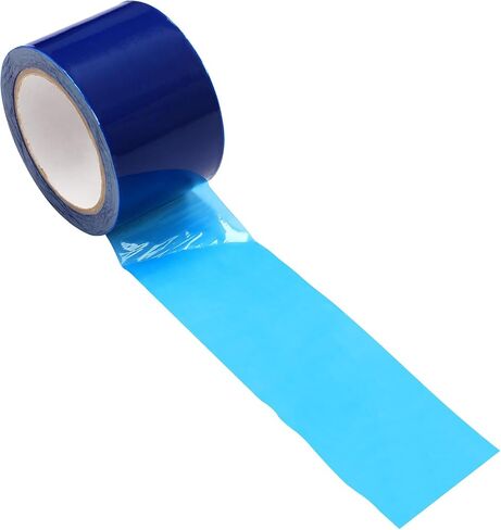 TCT-MOTORPARTS 2PCS Surface Protective Removable Scratch Film Tape Roll Blue 2.36 inch x 328 ft Blue in Kuwait