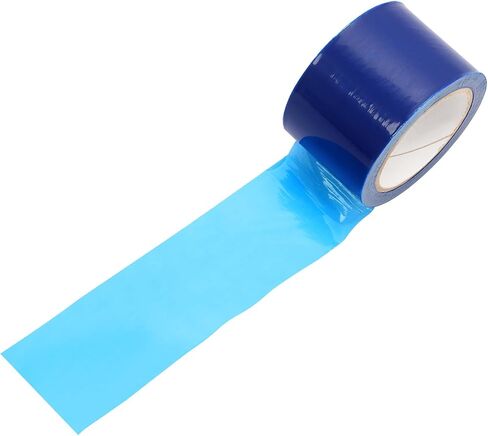 TCT-MOTORPARTS 2PCS Surface Protective Removable Scratch Film Tape Roll Blue 2.36 inch x 328 ft Blue in Kuwait