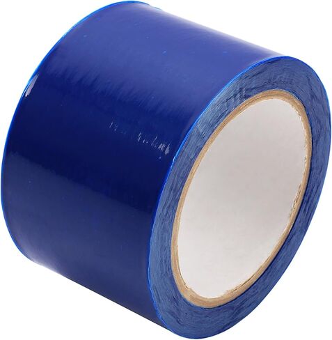 TCT-MOTORPARTS 2PCS Surface Protective Removable Scratch Film Tape Roll Blue 2.36 inch x 328 ft Blue in Kuwait