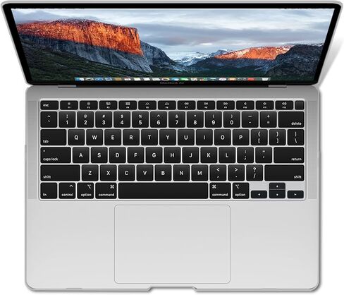 Ibenzer متوافق مع MacBook Air 13 Inch Case 2022 2021 2020 M1 A2337 A2179 A1932 ، علبة قذيفة صلبة بلاستيكية لشاشة Mac Air 13 مع معرف اللمس (2018-2022) ، Orris ، MMA-T13AFL in Kuwait