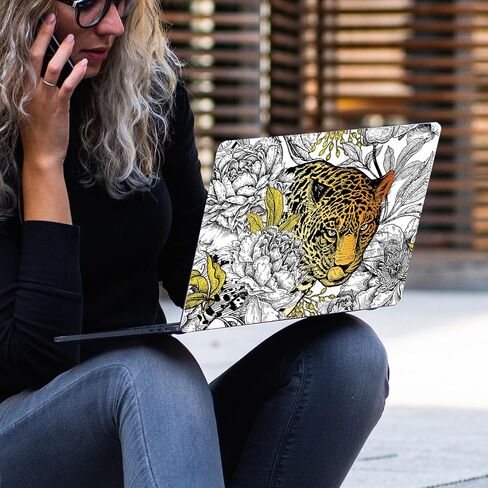 Berkin Art Case for 13.5" Microsoft Surface Laptop 5/4/3, 2022, 2021, 2019 Metal Palm Model 1868/1951 with Keyboard Cover & Screen Protector Naive Art Pop Motifs Hearts Symbol in Saudi Arabia