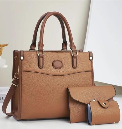 PU Brief Case Set, Ladies Waterproof Business Bag, Office Work Document Handbag, Shoulder Bag in Saudi Arabia