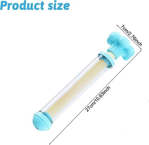 Fireworks Water Gun, Firework Style Water Spray Toy, Beach PoolWaterSprayToys,Romantic Firework Style Water Spray Toy for Family Entertainment or Pool Party(Blue) in Saudi Arabia