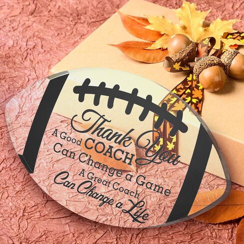 Acrylic Soccer Coach Gifts for Coach Thank You Gifts Office Desk Decor Appreciation Gift Thank You Gift for Soccer Coach End of Season Coach Gift for Soccer Coach in Saudi Arabia