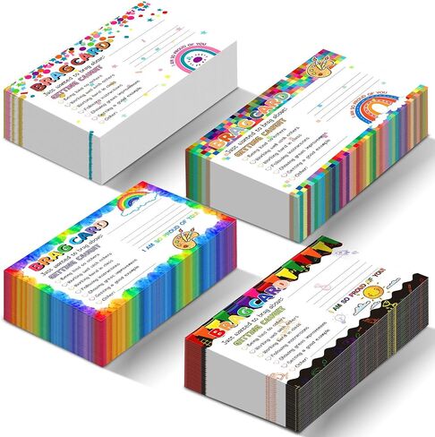 Eersida 200 PCS بطاقات التباهي ملاحظات بريد المعلم إلى الآباء مرة أخرى إلى الفصل الدراسي المدرسي جيد السلوك بطاقات تحفيزية لإرسال إلى المنزل لمستلزمات رياض الأطفال في المدرسة الابتدائية في المدرسة الابتدائية in Saudi Arabia