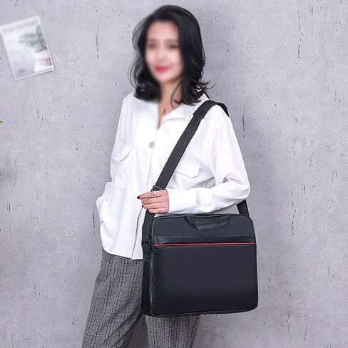 Notebook Handbag Unisex Briefcase Business Commuting Shoulder Cross-Body Bags in Kuwait