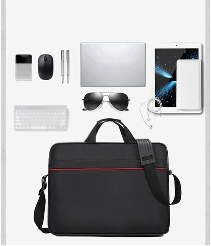 Notebook Handbag Unisex Briefcase Business Commuting Shoulder Cross-Body Bags in Kuwait