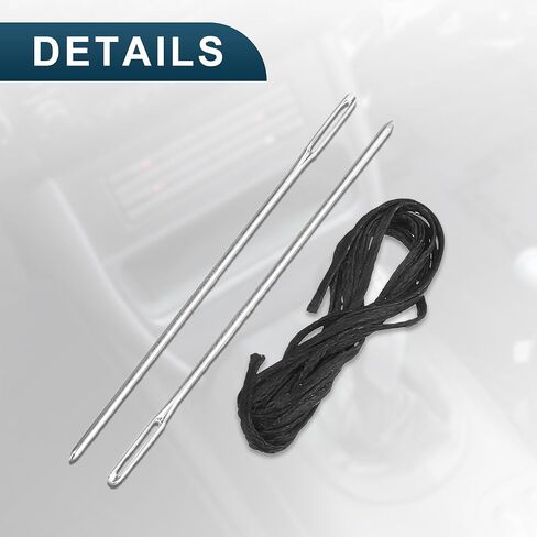 غطاء مقبض ناقل الحركة لسيارة Buick Encore 13-15 بغرز حمراء متينة | غطاء ذراع ناقل الحركة الداخلي من الجلد الصناعي الأسود قطعة واحدة in Saudi Arabia