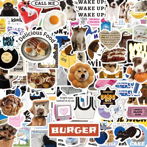 200 ٪ ملصقات جمالية لكتاب القصاصات Bullet Journal Art Diary Phone Phone Gifts Planner ، Scrapbook Sticker للأطفال المراهقين البالغين in Kuwait