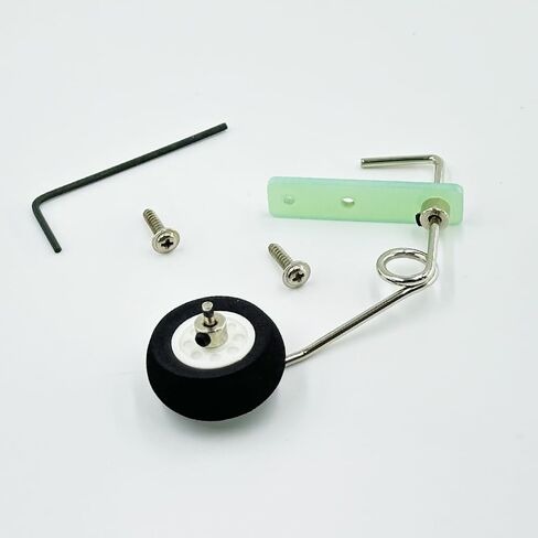 RC Airplane Tail Wheel Bracket Assembly for RC Plane Helicopter DIY Model Aircraft Landing Gear Replacement Parts (40-52 Level) in Kuwait