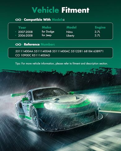 SCITOO AC Compressor Clutch Coil Assembly Fit for D-odge Nitro for J-eep Liberty 3.7L 2006 2007 2008 CO 10900C in Kuwait